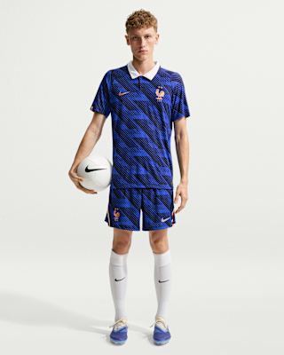 FFF 2026 Stadium Home Men's Nike Dri-FIT Soccer Replica Shorts